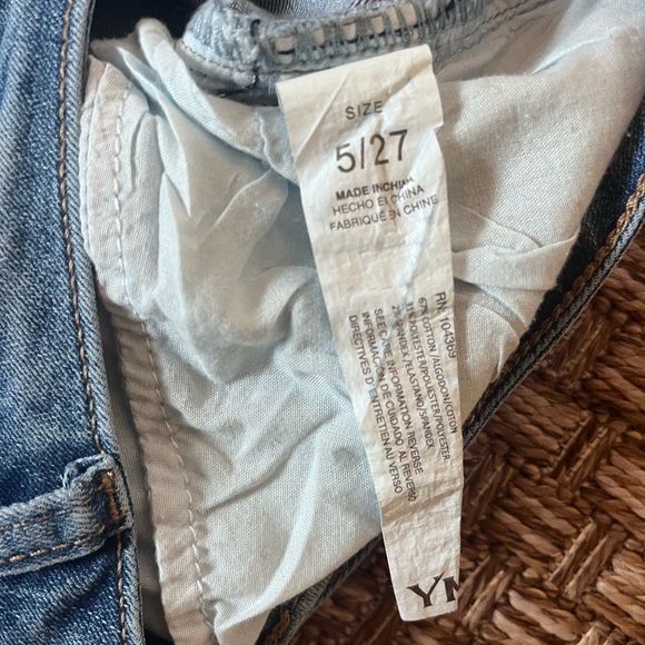 YMI High Rise Light Wash Bootcut Jeans - Picture 5 of 7